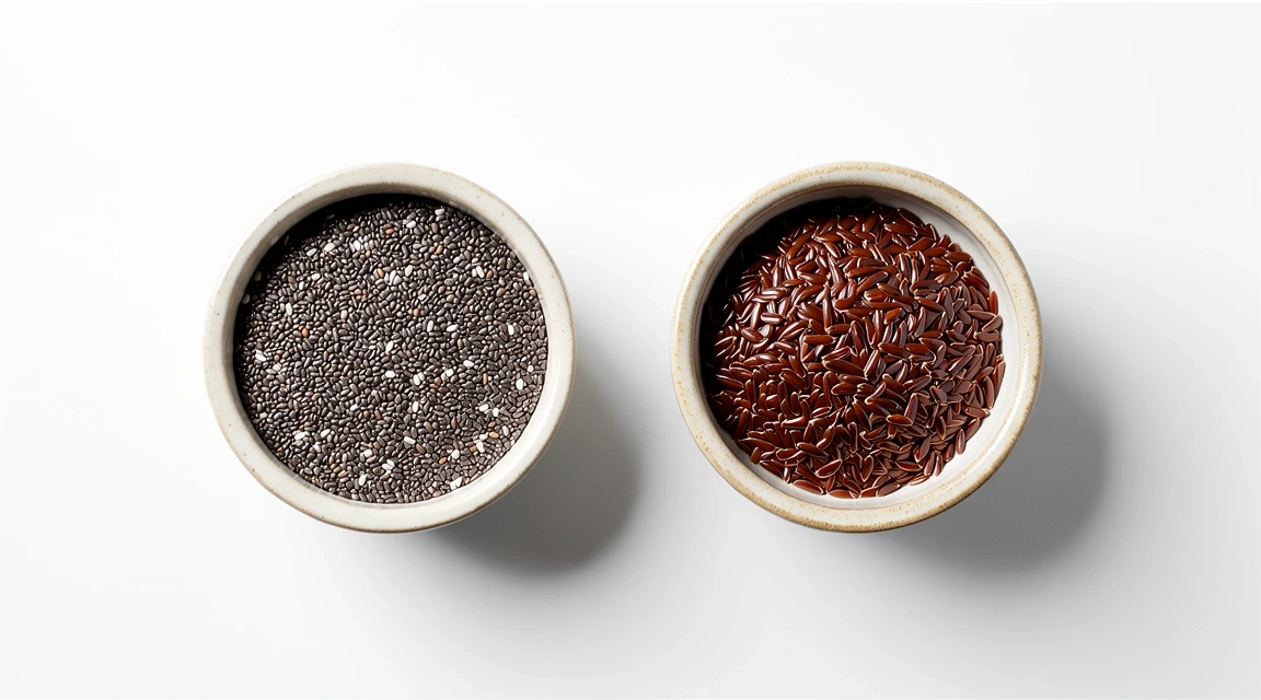 Semințe de chia și in